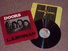 THE DOORS LA WOMAN Window Sleeve+Inner ORIGINAL ELEKTRA