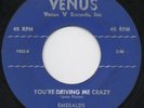 EMERALDS - You're Driving Me Crazy   RARE DOO-WOP R&B
