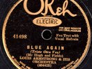 LOUIS ARMSTRONG ON OKEH 41498  EXC