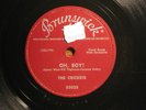 CRICKETS Oh, Boy/Not Fade Away US Bruns 78 E+