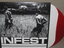 INFEST, Slave LP, red vinyl, hardcore power violence