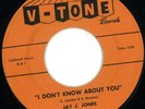 Jay J. Jones : RARE Northern Soul 45 on V-Tone