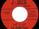 LISTEN- Rare Garage 45- Zakary Thaks- Face To Face - M-