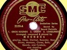 MOONDOG 1950s SMC SNAKETIME SERIES 78 NYC STREET CHANTS