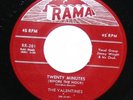 VALENTINES +++TWENTY MINUTES +++ DOO WOP