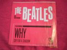 RARE BEATLES 45 PICTURE SLEEVE, WHY/ CRY FOR A SHADOW