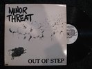 MINOR THREAT  Out of Step    Punk LP  KBD SSD DISCHORD