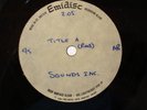Sounds Incorporated Title A Rare Acetate