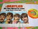 BEATLES 45 ALL YOU NEED IS LOVE USA ORIG PICTURE SLEEVE