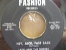 JACK AND THE RIPPERS Hey, Jack, Fast Back Smokin instro