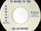 rare Soul 45 VICTORIANS on ROWENA Listen