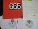APHRODITES CHILD  666 SWIRL VERTIGO US PROMO MINT 2 LP