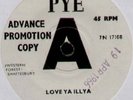 ALMA COGAN/ANGELA & THE FANS LOVE YA ILLYA UK PROMO 7