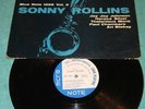 SONNY ROLLINS BLUE NOTE 1558 VOL. 2 LP 43 W 61 ST RVG