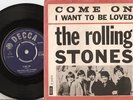 THE ROLLING STONES - COME ON - DANISH PS+45 1963  DECCA