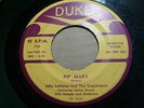 John Littleton 45 PO' MARY / NOW DARLING Duke 179 Promo