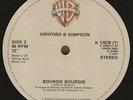 ASHFORD & SIMPSON - BOURGIE BOURGIE - WARNER UK 12 INCH