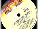 KISS A WORLD WITHOUT HEROES ORIGINAL 80'S OZ 45 PRESS