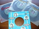 3 SP juke-box Johnny Hallyday + pochette bleue Vogue