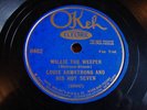 LOUIS ARMSTRONG HOT SEVEN OKEH 8482 JAZZ 78 RPM E