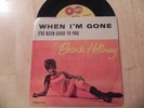 BRENDA HOLLOWAY, WHEN I'M GONE, TAMLA PIC SLEEVE, HEAR