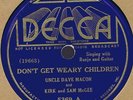 De5369 Uncle Dave Macon HE'S UP WITH THE ANGELS NOW