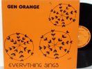 GEN ORANGE Everything Sings LP private Xian nun pop MP3