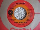 FIRE AND ICE-MIRRORS-7 RARE CAPITOL MOD PSYCH 45 PROMO