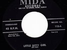 BILL BELL & 4 UNKNOWN Little Bitty Girl 45 MIDA 112 RAB