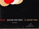 QUARTET PASCAL Mozart complete Quartet for strings 7LP