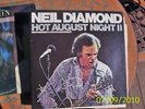 NEIL DIAMOND SIGNED LP HOT AUGUST NIGHT 11 RARE GET A1