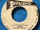WINSTON FRANCIS- IN THE SUMMERTIME- STUDIO ONE- EX++?
