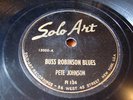 PETE JOHNSON SOLO ART 12006 BLUES 78 RPM E
