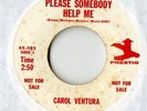carol ventura - somebody help me - prestige jazz 45 dj