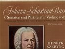 SZERYNG BACH SOLO VIOLIN DGG 3 LP BOX STEREO TULIPS