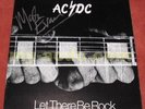 AC DC Austral. Let there be rock, Mark Evans Autogramm