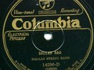Columbia 14290D DALLAS STRING BAND Dallas Rag in E