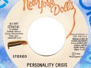 45 NEW YORK DOLLS Personality Crisis MERCURY promo