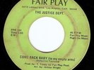Northern Soul 45 JUSTICE DEPT 