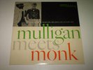MULLIGAN meets MONK LP RIVERSIDE 12-247 EXC