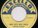 Rockabilly Blues 45-ARTHUR GUNTER-Baby Lets Play House