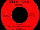 Northern Soul 45 FANTASTIC FOUR Live Up To on Ric-Tic