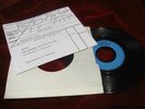 45T TEST PRESSING PROMO JOHNNY HALLYDAY LES VAUTOURS