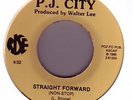 rare funk soul 45 P.J. CITY straight forward HEAR rise