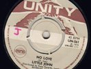 LITTLE JOHN-NO LOVE UNITY 45 MR CHATTERBOX RHYTHM CLIP
