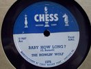 HOWLIN WOLF Baby How Long? CHESS 78 rpm smokin...
