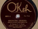 PRE WAR JAZZ PIRON'S NEW ORLEANS  OKEH 40021 LISTEN 