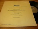 ED1 ARCHIV APM  FOURNIER BACH SUITES CELLO SOLO 1&2 NM-