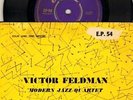 Victor Feldman Modern Jazz Quartet EP Esquire gold/plum