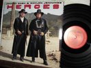 JOHNNY CASH/WAYLON JENNINGS LP Heroes COLUMBIA 40347